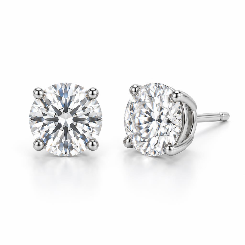 Brilliant Diamond Studs